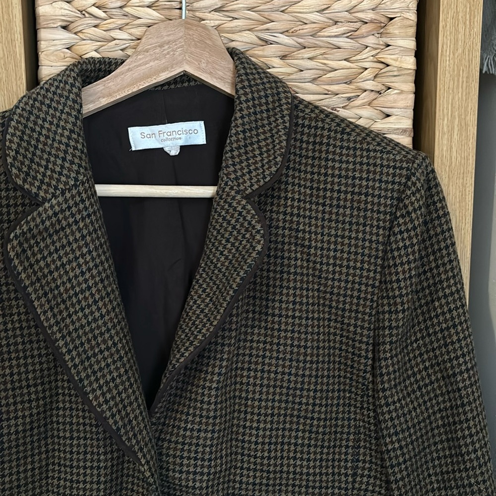 Brown vintage coat/blazer